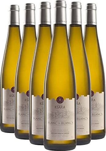 Generico Château Ksara bianco de Blancs 2021 Bekaa Libano Vitigni Sauvignon Blanc,Chardonnay,Sémillon 6x75cl