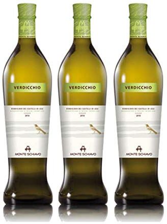 marche in italy 3x Vino Verdicchio dei Castelli di Jesi Biologico Classico doc, bottiglia 0,75 lt, Cantina Monte Schiavo, Maiolati Spontini, Ancona, Italy, prodotto tipico marchigiano