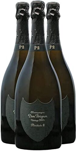 Generico Champagne P2 Plénitude bianco 2004 Dom Perignon DOP Champagne Francia Vitigni Chardonnay,Pinot Noir 3x75cl 95/100 Robert Parker