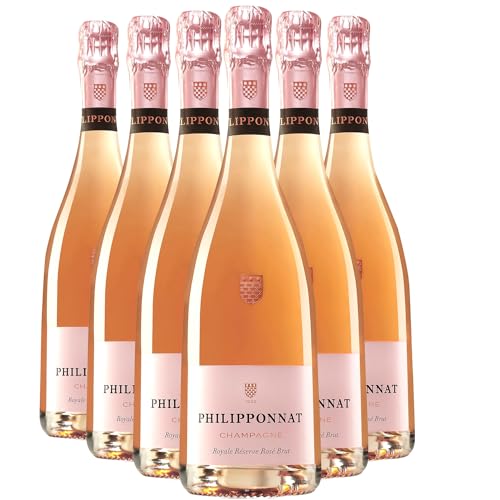 Generico Champagne Royale Réserve Brut rosato Champagne Philipponnat DOP Champagne Francia Vitigni Pinot Noir,Chardonnay,Pinot Meunier 6x75cl