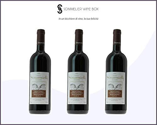 Sommelier Wine Box MARZEMINO   Cantina Simoncelli   Annata 2019