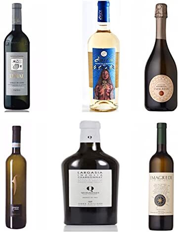 Confini del gusto Offerta Vini Bianchi Italiani  (6 bottiglie)