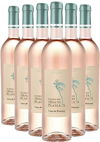 Genérico Côtes de Provence rosado 2021 Domaine des Hauts Plateaux DOP Provenza Alpes Côtes d Azur Francia Variedades de uva Grenache,Syrah,Cinsault 6x75cl