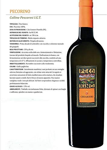 CHIARIERI VINO PECORINO COLLINE PESCARESI 2017 IGT 75cl 13%