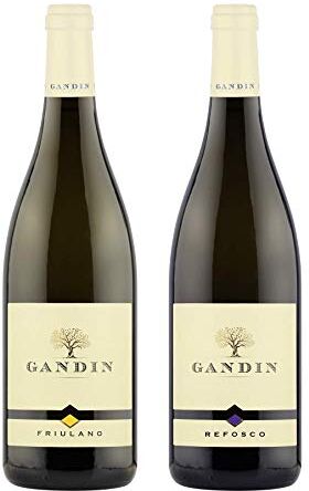 Gandin Refosco dal Peduncolo Rosso DOC 0,75 L + Friulano DOC 0,75 L   Friuli Isonzo    Wines   Idea Regalo