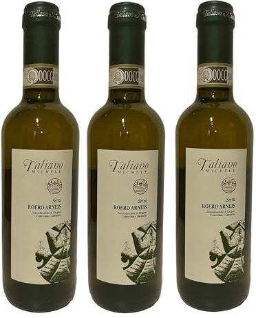 Taliano Michele 3 bottiglie Roero Arneis Docg 2023  Vino bianco bottiglie da 375 ml x 3