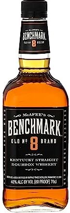 McAfee BENCHMARK  Old No. 8 Brand Kentucky Straight Bourbon Whiskey 40% 700 ml