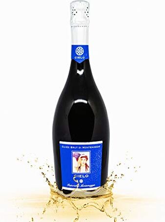 MONTEMAGGIO Il Cielo di  Spumante Toscano Biologico Cuvee Brut Chardonnay Fattoria di  Annata 2018-0.75L