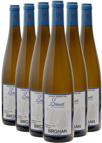 Generico Alsace grand cru Steinert Gewurztraminer bianco 2018 Birghan DOP Alsazia Francia Vitigni Gewurztraminer 12x75cl