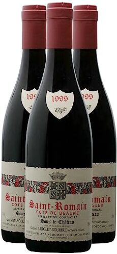 Generico Saint-Romain Sous le Château rosso 1999 Gabriel Barolet-Bourrud DOP Borgogna Francia Vitigni Pinot Noir 3x75cl