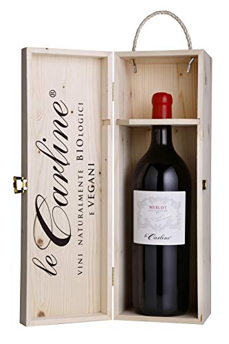 Le Carline Magnum di Merlot DOC Lison Pramaggiore Cantastorie BIO vegan  in cofanetto di legno