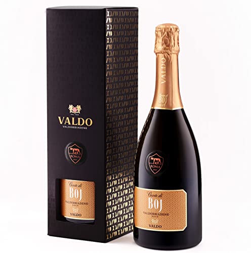 Valdo Cuvée di Boj AS Roma Special Edition astucciato bbiadene Prosecco Superiore DOCG 0,75 L