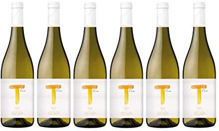 Cantina Tramin Confezione 6 bottiglie Vino Tramin Alto Adige Cuvée T Bianco   Il T Bianco è una Cuvée che unisce i vitigni tipici dell'Alto Adige: Chardonnay, Pinot Bianco, Sauvignon, Riesling