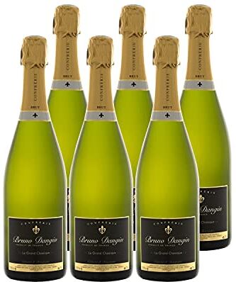 Generico Crémant de Bourgogne Le Grand Classique Brut bianco Bruno Dangin DOP Borgogna Francia Vitigni Chardonnay,Pinot Noir,Selection Bourgogne 6x75cl