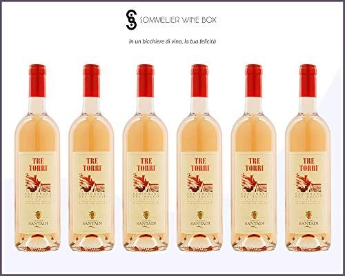 Sommelier Wine Box Tre Torri CARIGNANO DEL SULCIS ROSATO   Cantina Santadi   Annata 2019