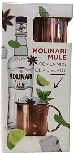 Molinari SAMBUCA 70 CL PACK MULE CON MUG