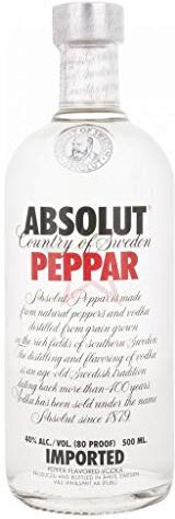 ABSOLUT VODKA  PEPPAR 1LT