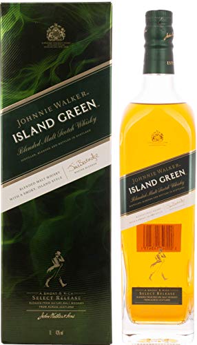 Johnnie Walker ISLAND GREEN Blended Malt Scotch Whisky Select Release 43% Vol. 1l in Giftbox