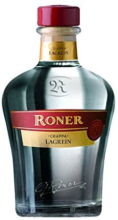 Roner Lagrein astucciato (1x 0,7l) Grappa Monovitigno di prima scelta Distilleria Artigianale Alto Adige Südtirol piu premiata d'Italia 700 ml