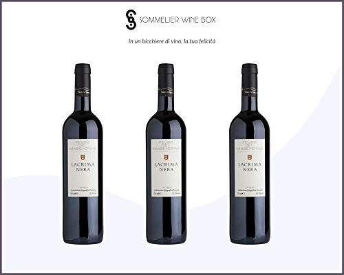 Sommelier Wine Box LACRIMA NERA POLLINO Riserva   Cantina Feudo dei Sanseverino   Annata 2012