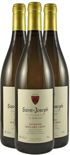 Generico Saint-Joseph Le Berceau bianco 2017 Domaine Bernard Gripa DOP Valle del Rodano Francia Vitigni Marsanne,Roussanne 3x75cl