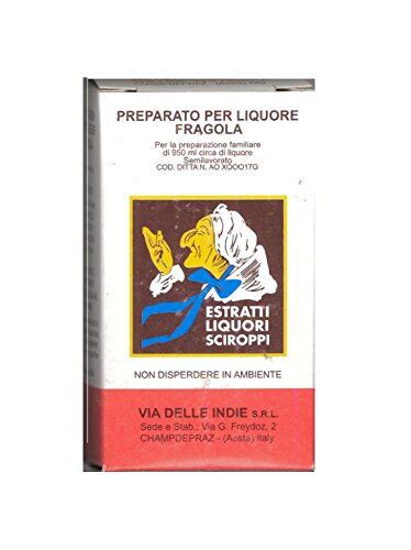 Via Estratti per Liquori Fragola ex Bertolini 20 ml.