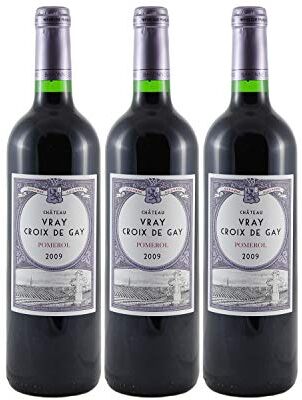 Generico Château Vray Croix de Gay rosso 2009 DOP Pomerol Bordeaux Francia Vitigni Merlot,Cabernet Franc 3x75cl