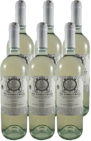 Vino Calabro il Puttino Bianco IGP Calabria   lenta evoluzione   Bottiglia da 750 ml   Cantina Virelli   Cutro   Non filtrato   Artigianale (6 bottiglie IGP Calabria)