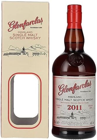 Glenfarclas Highland Single Malt Scotch Whisky Oloroso Sherry Casks 2011/2020 46% Vol. 0,7l in Giftbox