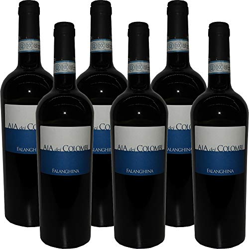 Aia Dei Colombi Falanghina Sannio Doc      Offerta 6 Bottiglie 75Cl   Vino Italiano   Campania   Idea Regalo