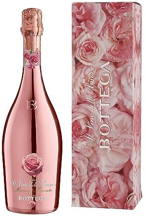 Bottega Il Vino Dell'Amore Pink Manzoni Moscato Spumante con Astuccio 750ml