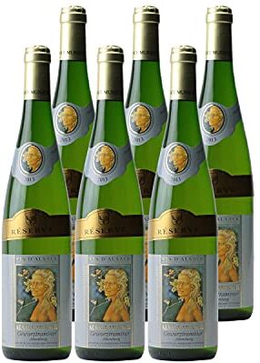 Generico Alsace Gewurztraminer Réserve bianco 2013 Alsace Munsch DOP Alsazia Francia Vitigni Gewurztraminer 6x75cl