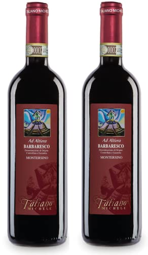 Taliano Michele 2 bottiglie Barbaresco Docg Cru MONTERSINO 2020 Taliano Vino Rosso 0,75lt PROMO (2x750 ml)