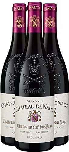 Generico Châteauneuf-du-Pape rosso 2019 Château de Nalys DOP Valle del Rodano Francia Vitigni Grenache,Syrah,Mourvèdre 3x75cl