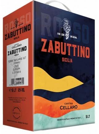 Cellaro Zabuttino Rosso Sicilia Igt  Bag in Box 5 Lt