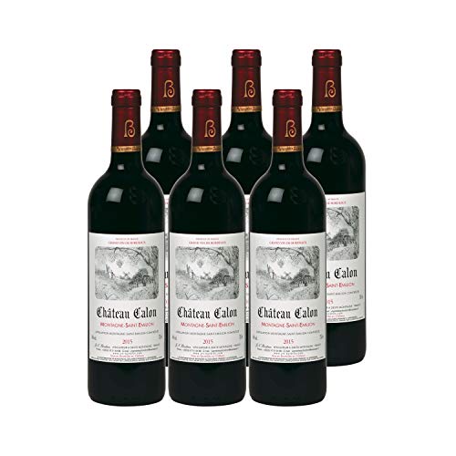 Generico Château Calon Montagne-Saint-Emilion rosso 2015 DOP Bordeaux Francia Vitigni Merlot,Cabernet Franc,Cabernet Sauvignon 6x75cl