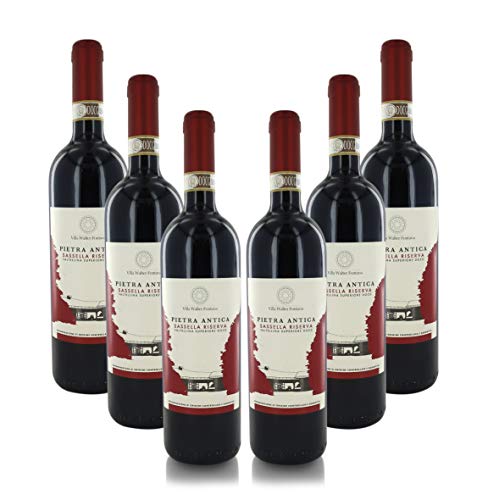 Villa Walter Fontana Vino Rosso ''Pietra Antica'', Sassella Riserva Valtellina Superiore DOCG, Annata 2016, Cartone Con 6 Bottiglie Da 75 Cl L'Una