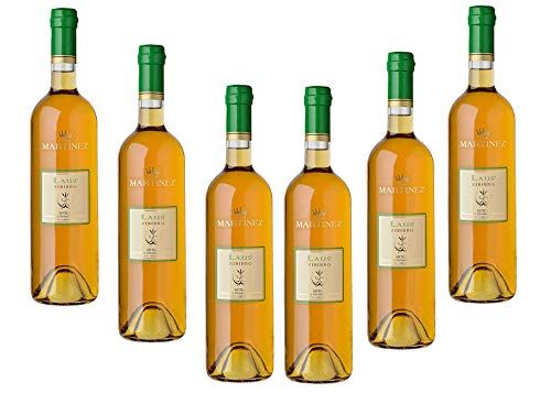 Martinez Sicilia Bedda Laus Zibibbo Terre Siciliane IGP   Vino Liquoroso   I Vini della Sicilia   Confezione 6 Bottiglie da 37.5 Cl   Idea Regalo