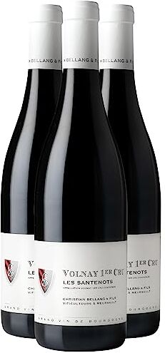 Generico Volnay 1er Cru Santenots rosso 2018 Domaine Christian Bellang et Fils DOP Borgogna Francia Vitigni Pinot Noir 3x75cl