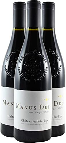 Generico Châteauneuf-du-Pape Manus Dei rosso 2019 Château Sixtine DOP Valle del Rodano Francia Vitigni Grenache,Syrah,Mourvèdre 3x75cl