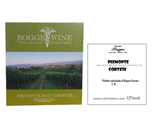 Boggero Bogge Wine - 5 L- PIEMONTE CORTESE DOC