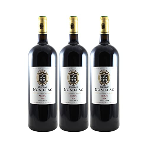 Generico Château Noaillac MAGNUM rosso 2018 DOP Médoc Bordeaux Francia Vitigni Cabernet Sauvignon,Petit Verdot,Merlot 3x150cl