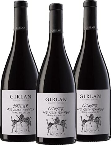 Girlan Kellerei Girlan Alto Adige Vernatsch DOC Alte Reben Gschleier [ 3 Bottiglie x 750ml ]