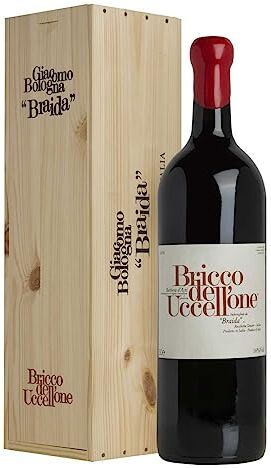 Braida Doppio Magnum 3 Litri Barbera d'Asti "Bricco dell'Uccellone" DOCG in Cassa Legno