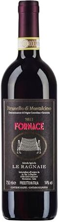 Generico LE RAGNAIE BRUNELLO DI MONTALCINO LE RAGNAIE FORNACE 2015 0.75 LT.