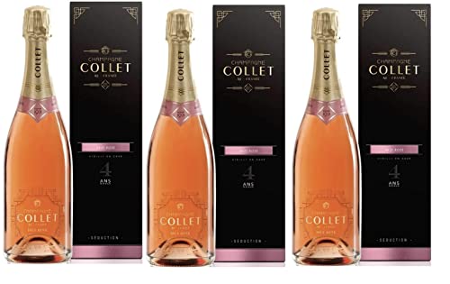 Zeus Party Champagne Rosé AOC “Privee” 4 Ans Collet Astucciati 12.5% 75 cl (3)