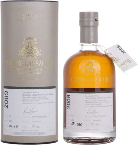 Glenglassaugh 10 Years Old RARE CASK RELEASE 2009 Sherry Puncheon Batch 4 57,9% Vol. 0,7l in Giftbox