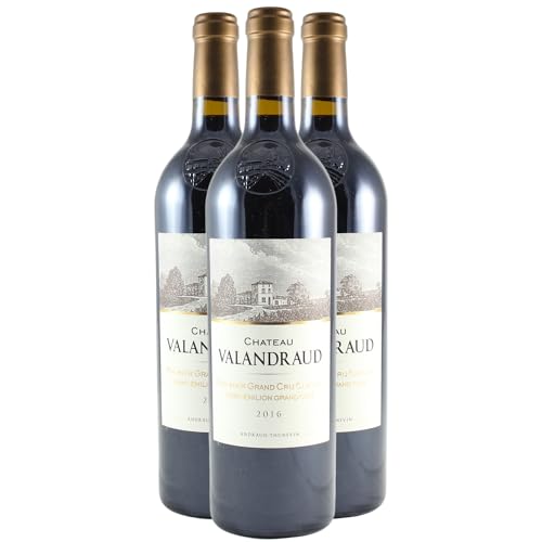 Generico Château Valandraud rosso 2016 DOP Saint-Emilion Grand Cru Bordeaux Francia Vitigni Merlot,Cabernet Franc,Cabernet Sauvignon 3x75cl 96+/100 Robert Parker