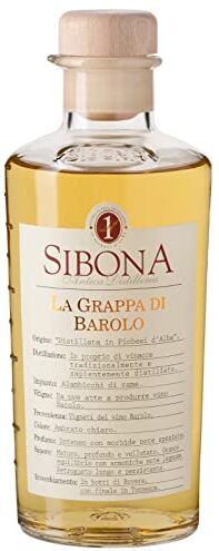 Nº1 SIBONA Sibona La Grappa di BAROLO 40% Vol. 0,5l