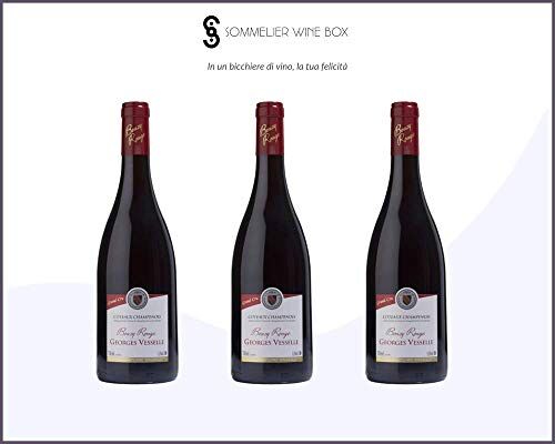 Sommelier Wine Box BOUZY ROUGE Coteaux Champenois   Cantina Vesselle Georges   Annata 2008